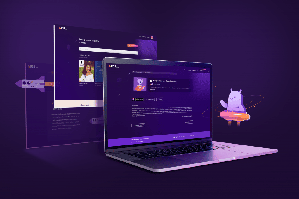RSS.com user interface