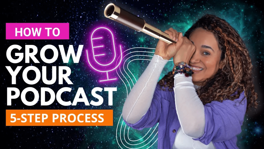 how to grow your podcast using a 5-step process
