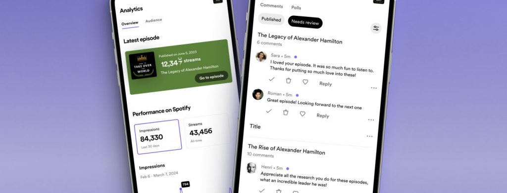 How Podcast Hosts Can Interact with Their Listeners-Spotify Comments